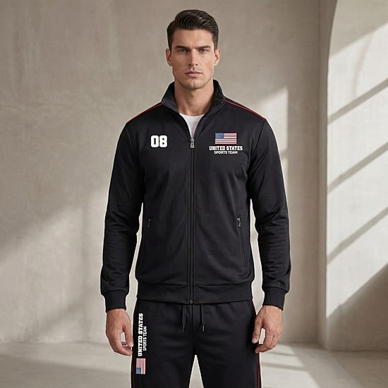Royal Threads Mens Long Sleeve 2-pc. Track Suit