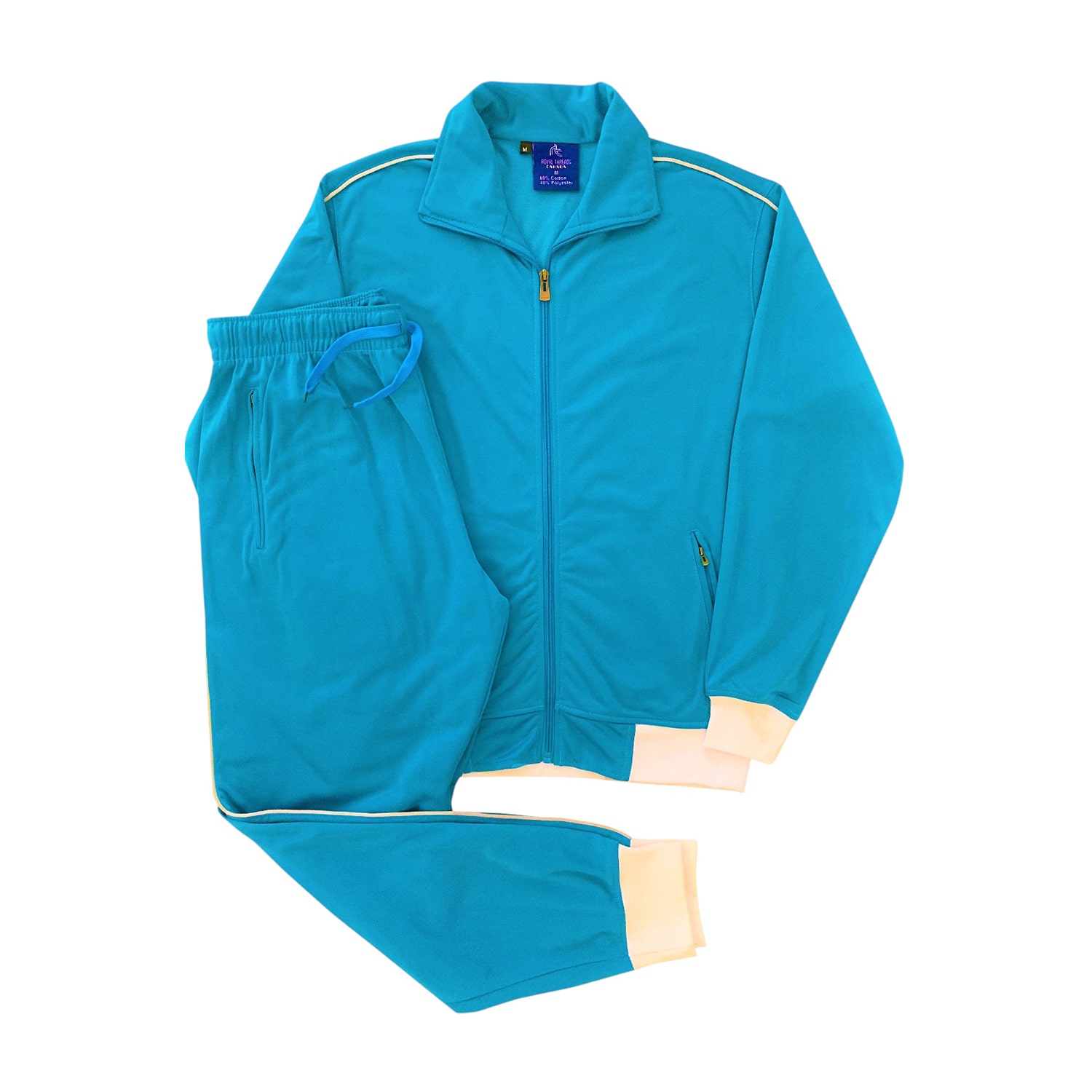Royal Threads Mens Long Sleeve Track Suit