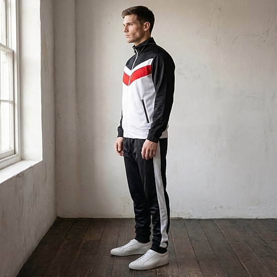 Royal Threads Mens Long Sleeve 2-pc. Track Suit