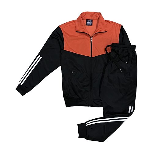Royal Threads Mens Long Sleeve 2-pc. Track Suit, Xx-large, Black