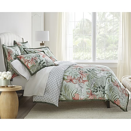 Linden Street Hawthorn 3-pc. Floral Duvet Cover Set, Color: Silver