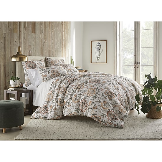 Linden Street Brook 3-pc. Floral Comforter Set