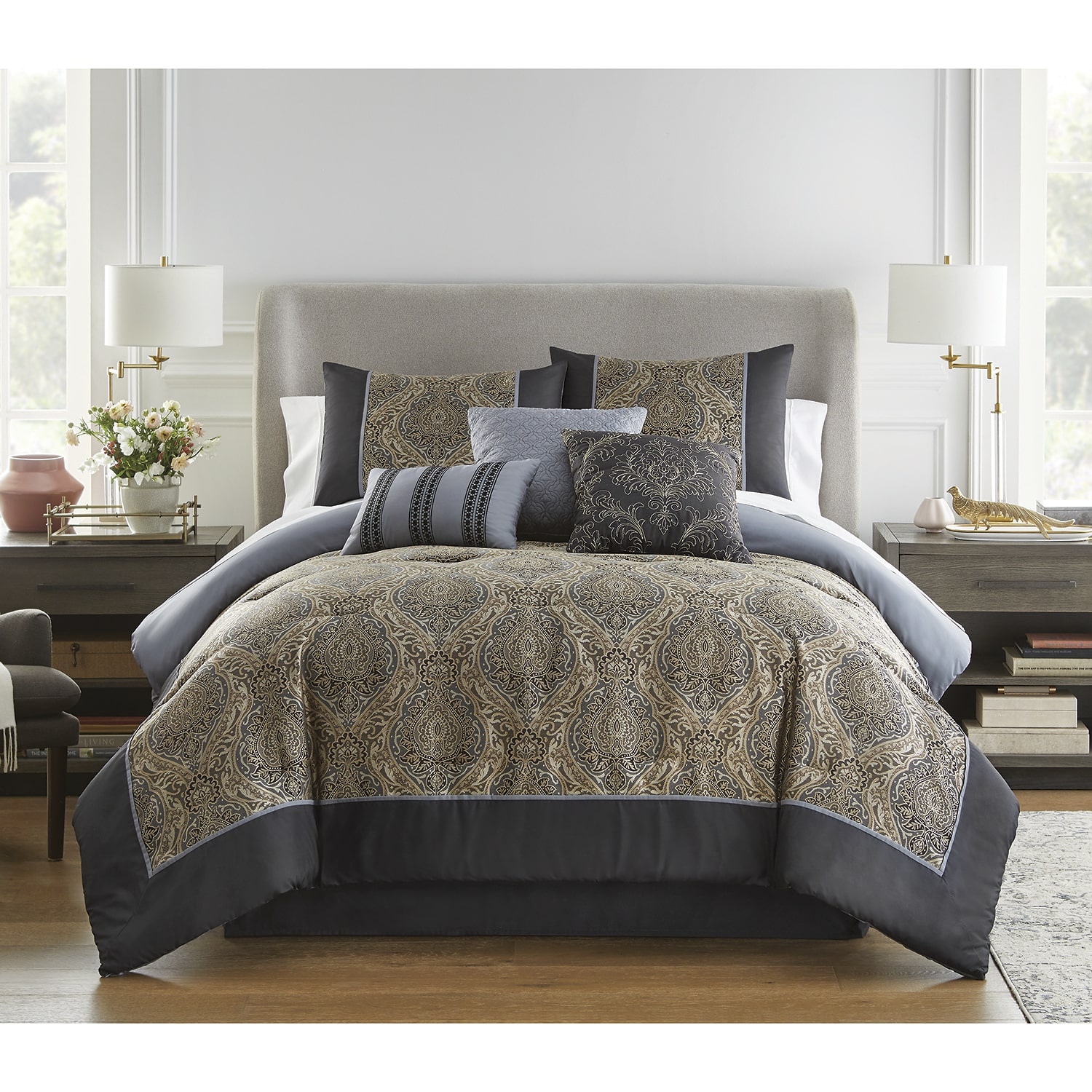 Broadhaven Bailey 7-pc. Comforter Set
