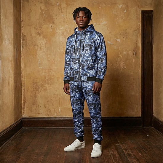 Royal Threads Mens Long Sleeve 2-pc. Track Suit