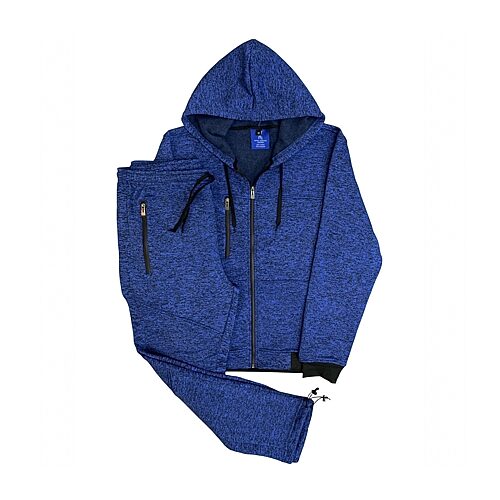 Royal Threads Mens Long Sleeve 2-pc. Track Suit, 4x-large, Blue