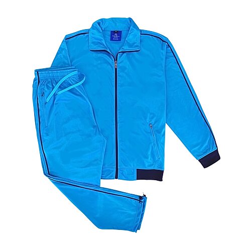 Royal Threads Mens Long Sleeve 2-pc. Track Suit, Medium, Blue