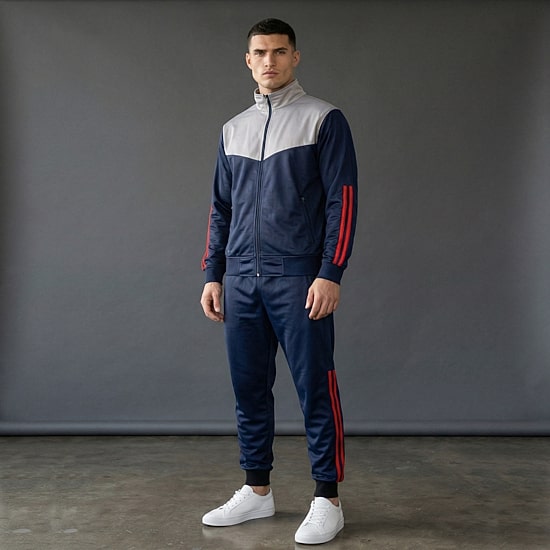 Royal Threads Mens Long Sleeve 2-pc. Track Suit