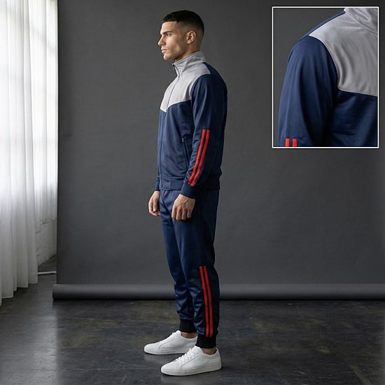 Royal Threads Mens Long Sleeve 2-pc. Track Suit
