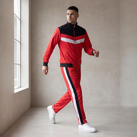Royal Threads Mens Long Sleeve 2-pc. Track Suit