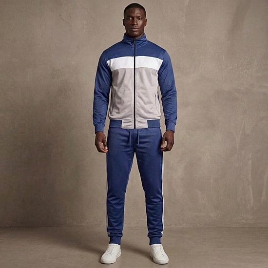 Royal Threads Mens Long Sleeve 2-pc. Track Suit