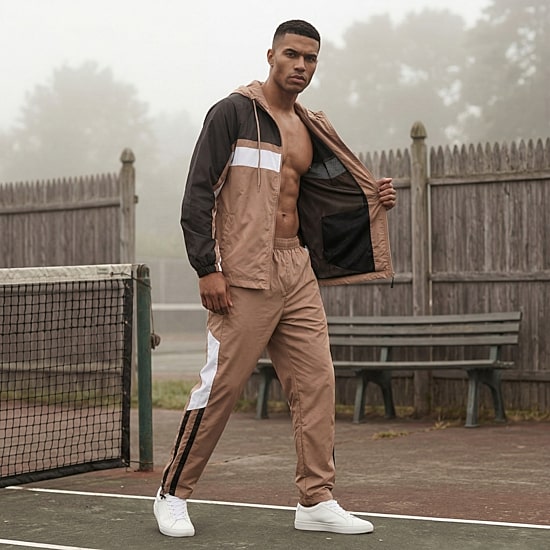 Royal Threads Mens Long Sleeve 2-pc. Track Suit