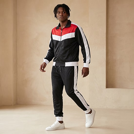 Royal Threads Mens Long Sleeve 2-pc. Track Suit