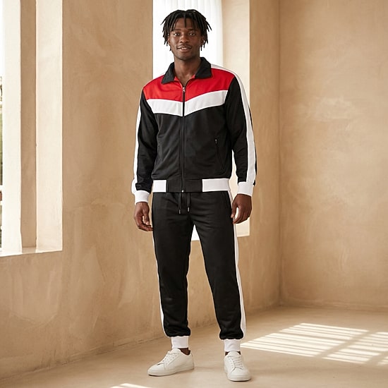 Royal Threads Mens Long Sleeve 2-pc. Track Suit
