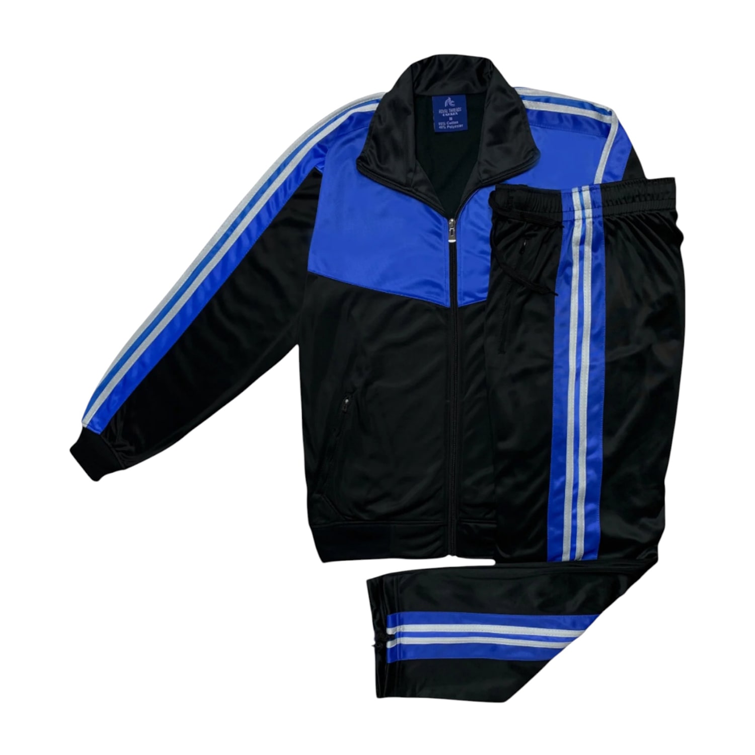 Royal Threads Mens Long Sleeve Track Suit