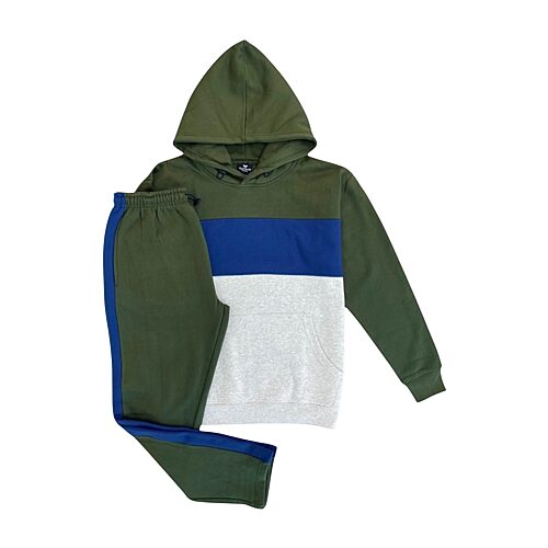 Royal Threads Mens Long Sleeve 2-pc. Track Suit, 5x-large, Green