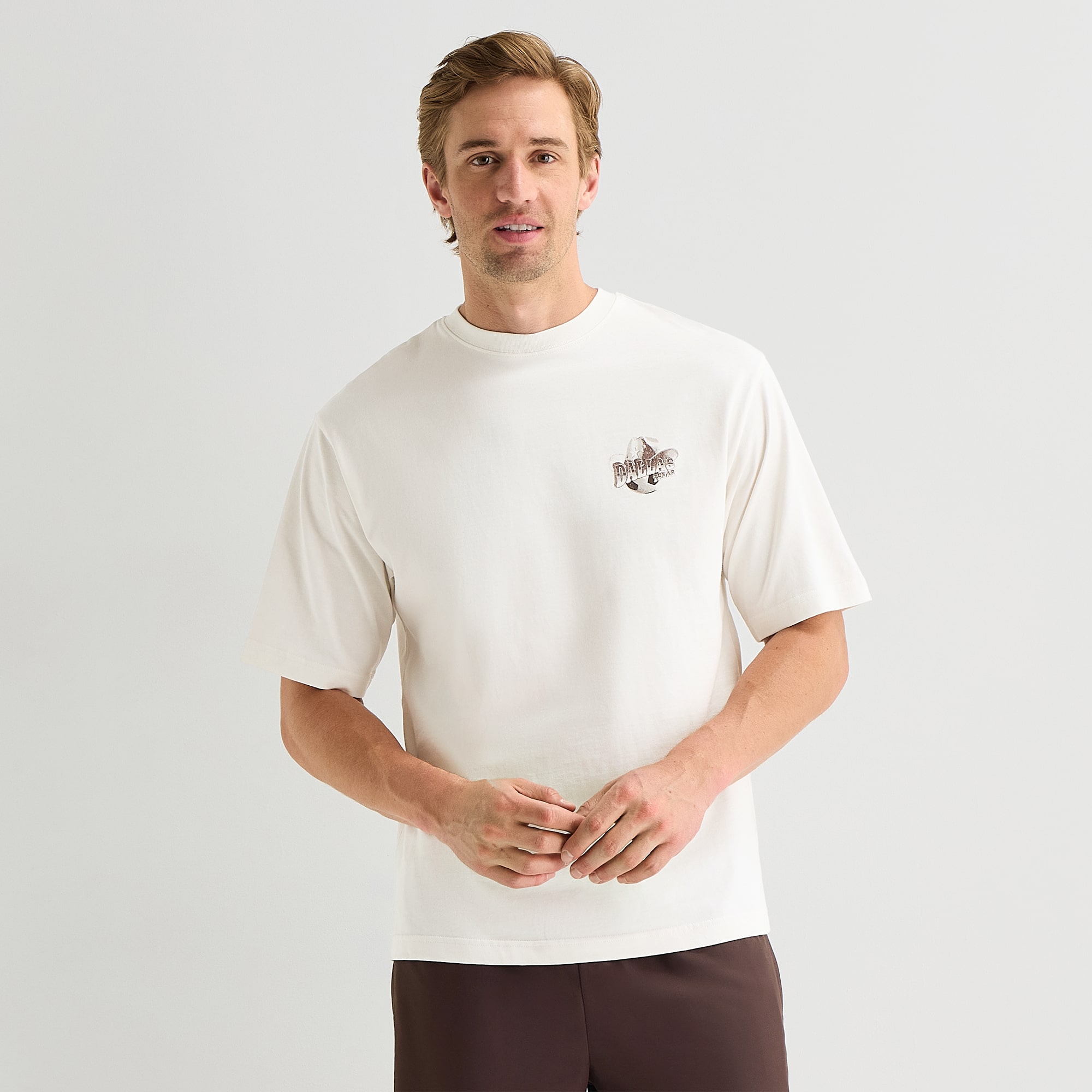 Xersion Mens Round Neck Short Sleeve Regular Fit Graphic T-Shirt