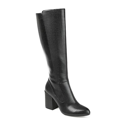 Journee Collection Women's Tru Comfort Foam™ Tall Tavia Boot - Black - Size 6