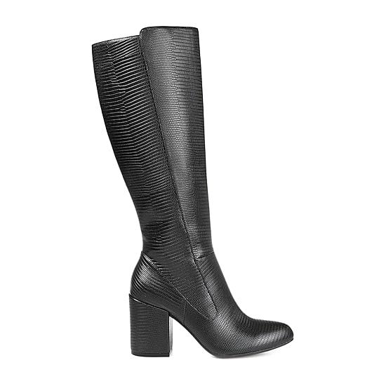 Journee Collection Womens Tavia Block Heel Dress Boots