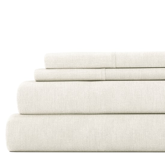 Casual Comfort Linen Rayon From Bamboo Deep Pocket Sheet Set