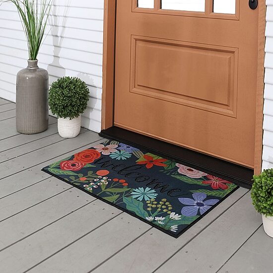 Mohawk Home Spring Sunset Welcome Polyester 18"X30" Doormat