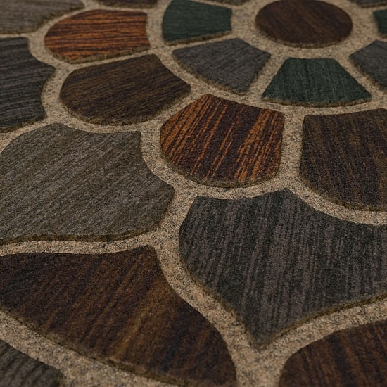 Mohawk Home Ornamental Grain Polyester 24"X48" Doormat