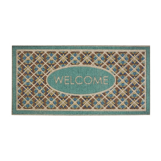 Mohawk Home Retro Tiles Polyester 24"X48" Doormat