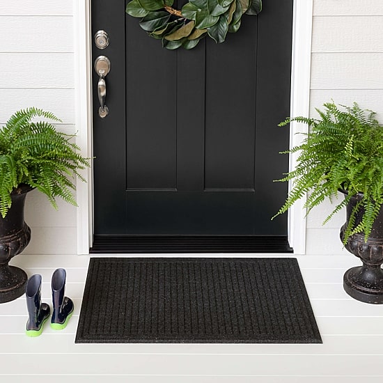 Mohawk Home Waffle Grid Impressions Utility Polyester Doormat