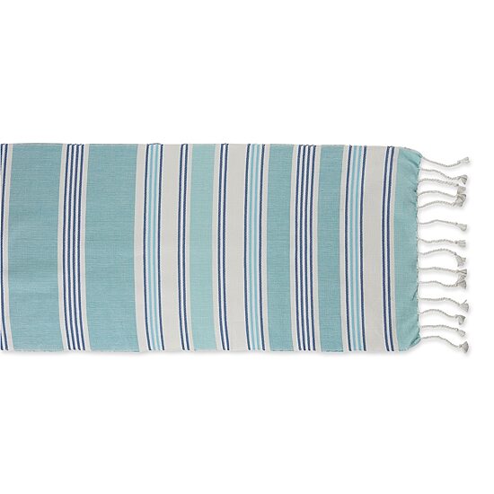 Design Imports Tidal Stripe Table Runner