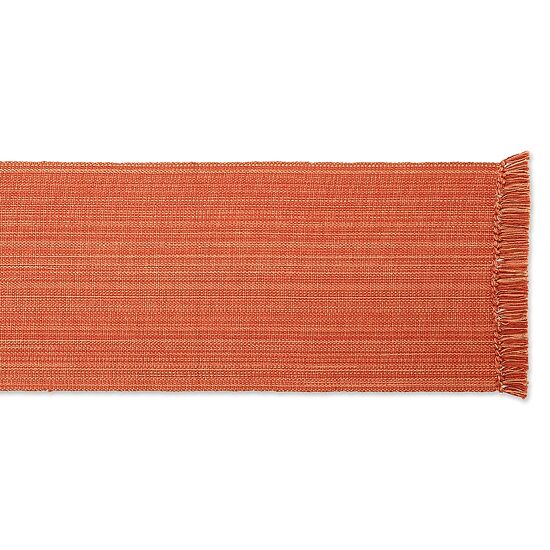 Design Imports Variegated Fringe Table Runner