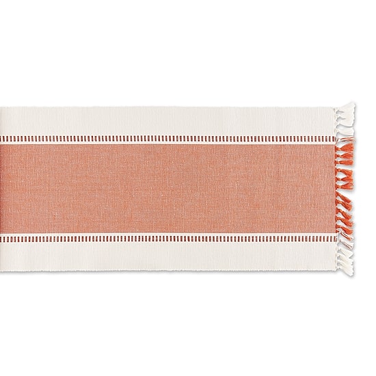 Design Imports Dobby Stripe Table Runner