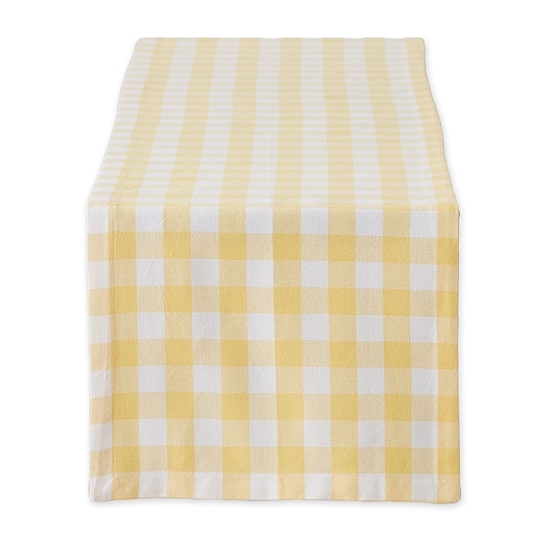 Design Imports Checkered Tabletop Table Runner