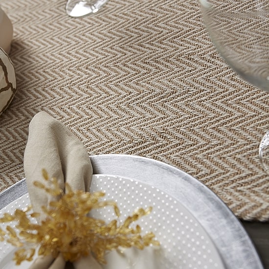 Design Imports Woven Basic Table Runner