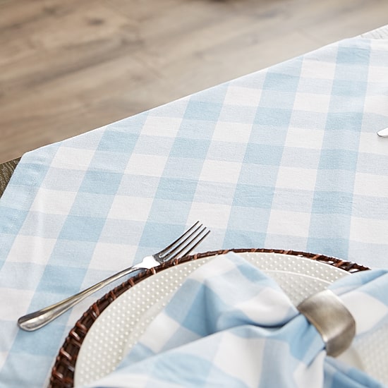 Design Imports Buffalo Check Tablecloth
