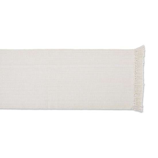 Design Imports Natural Variegated Fringe Table Runner