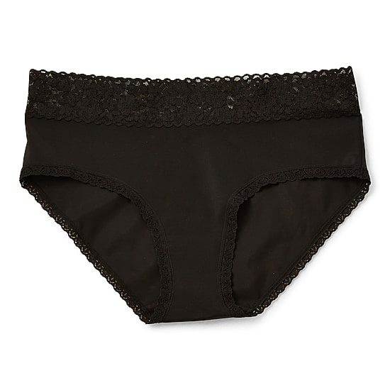 Ambrielle Everyday Hipster with Lace Trim Panty