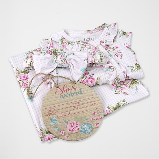Baby Essentials Baby Girls 4-pc. Baby Clothing Set
