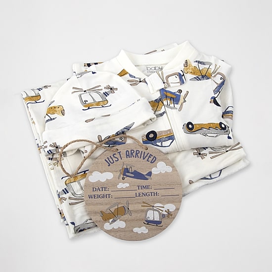 Baby Essentials Baby Boys Knit 4-pc. Baby Clothing Set