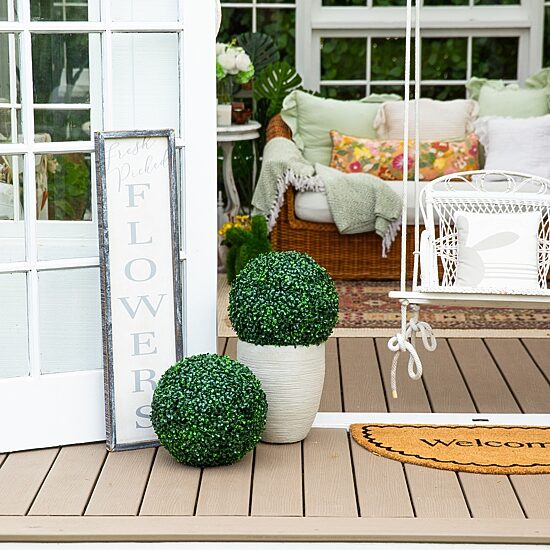 Nearly Natural 2-pc. 12" Boxwood Artificial Plant
