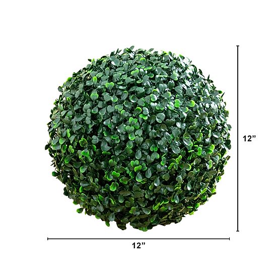 Nearly Natural 2-pc. 12" Boxwood Artificial Plant
