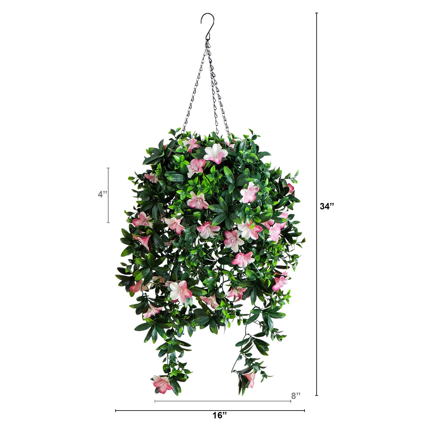 Nearly Natural 34" Azalea Artificial Plant