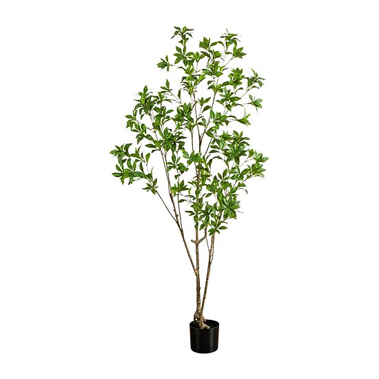 Nearly Natural 6ft Minimalist Japanese Pieris Indoor Artificial Tree