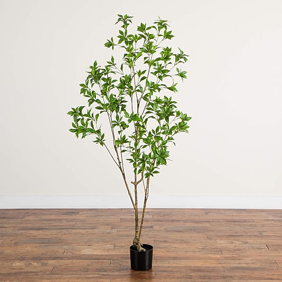 Nearly Natural 6ft Minimalist Japanese Pieris Indoor Artificial Tree