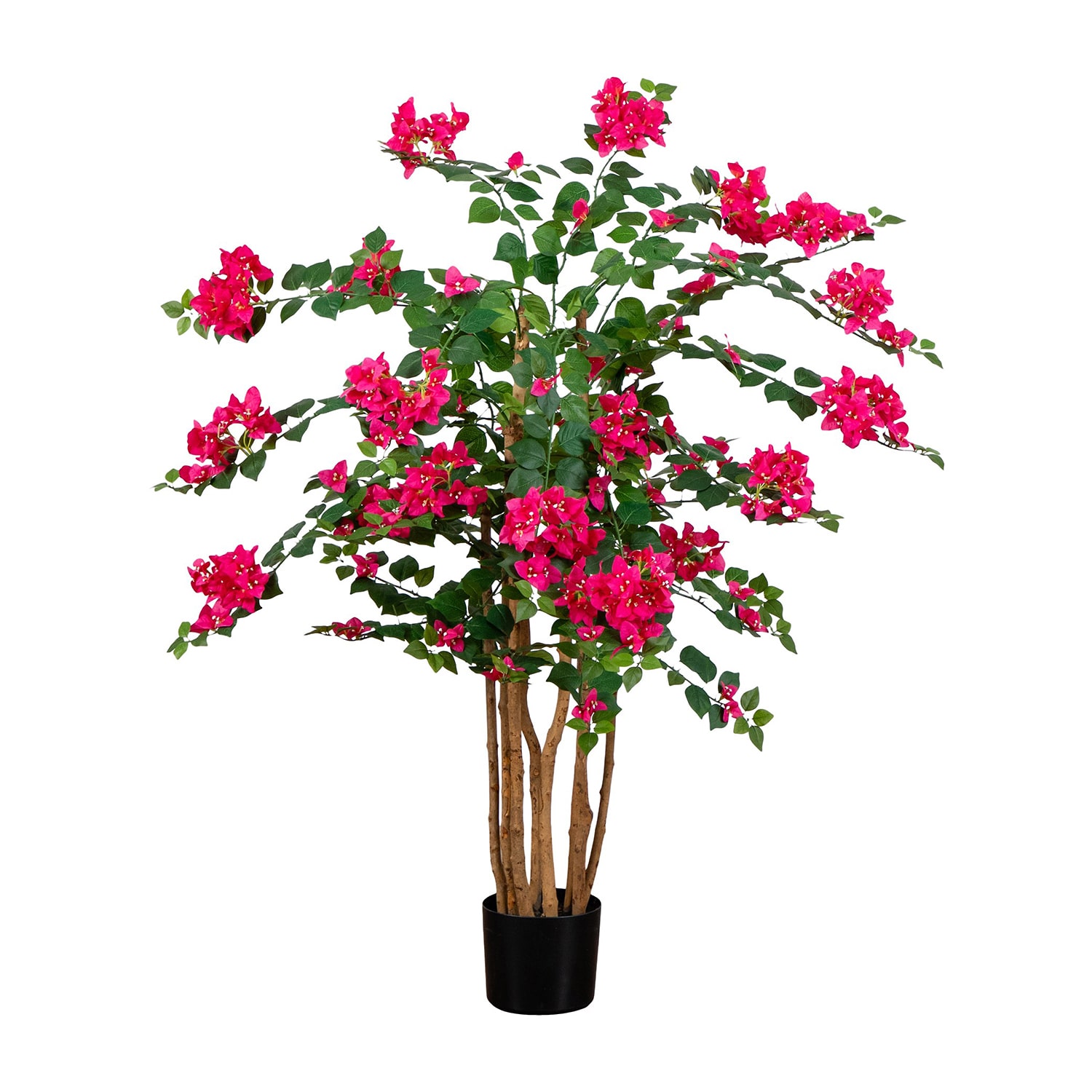 Nearly Natural 4ft Deluxe Bougainvillea Indoor Artificial Tree