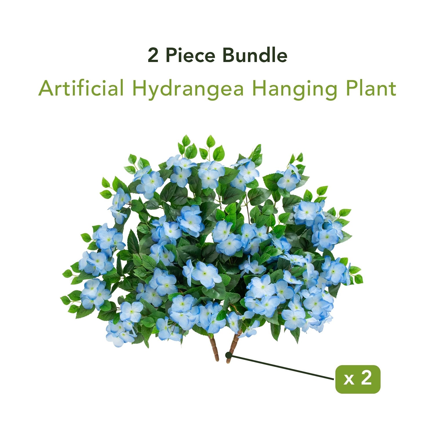 Nearly Natural 24" Hydrangea Artificial Flowers