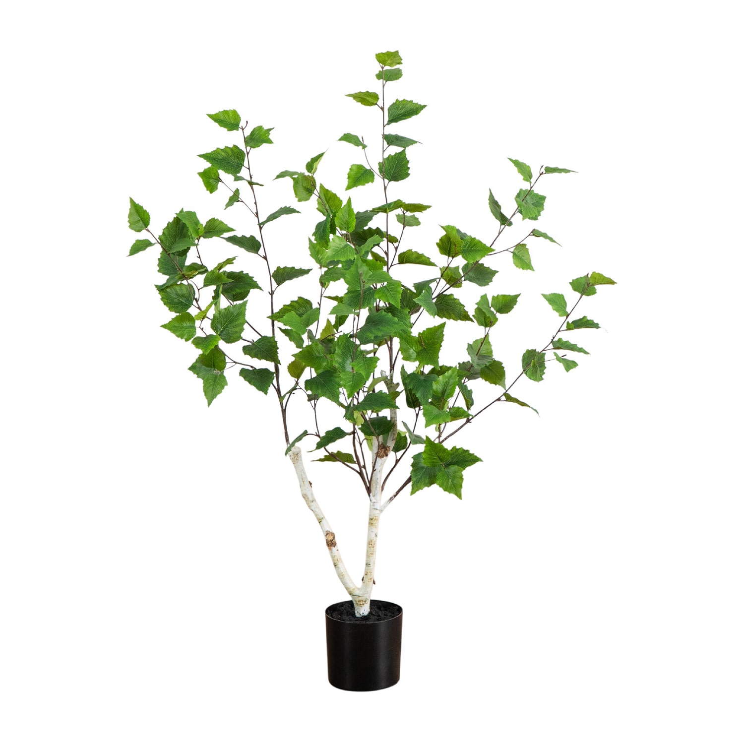 Nearly Natural 3ft Birch Indoor Artificial Tree