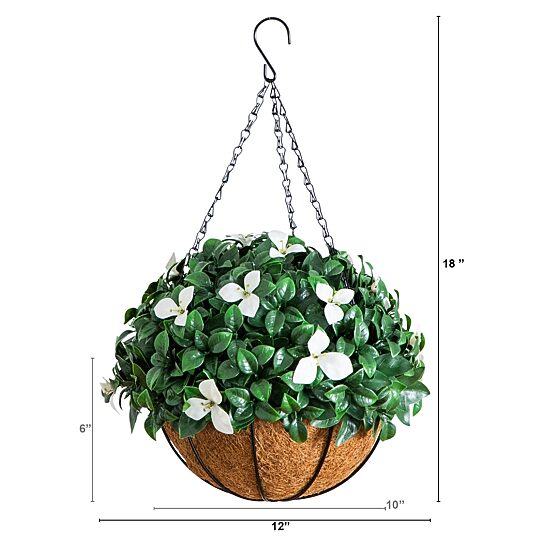Nearly Natural 18" Gardenia Artificial Plant