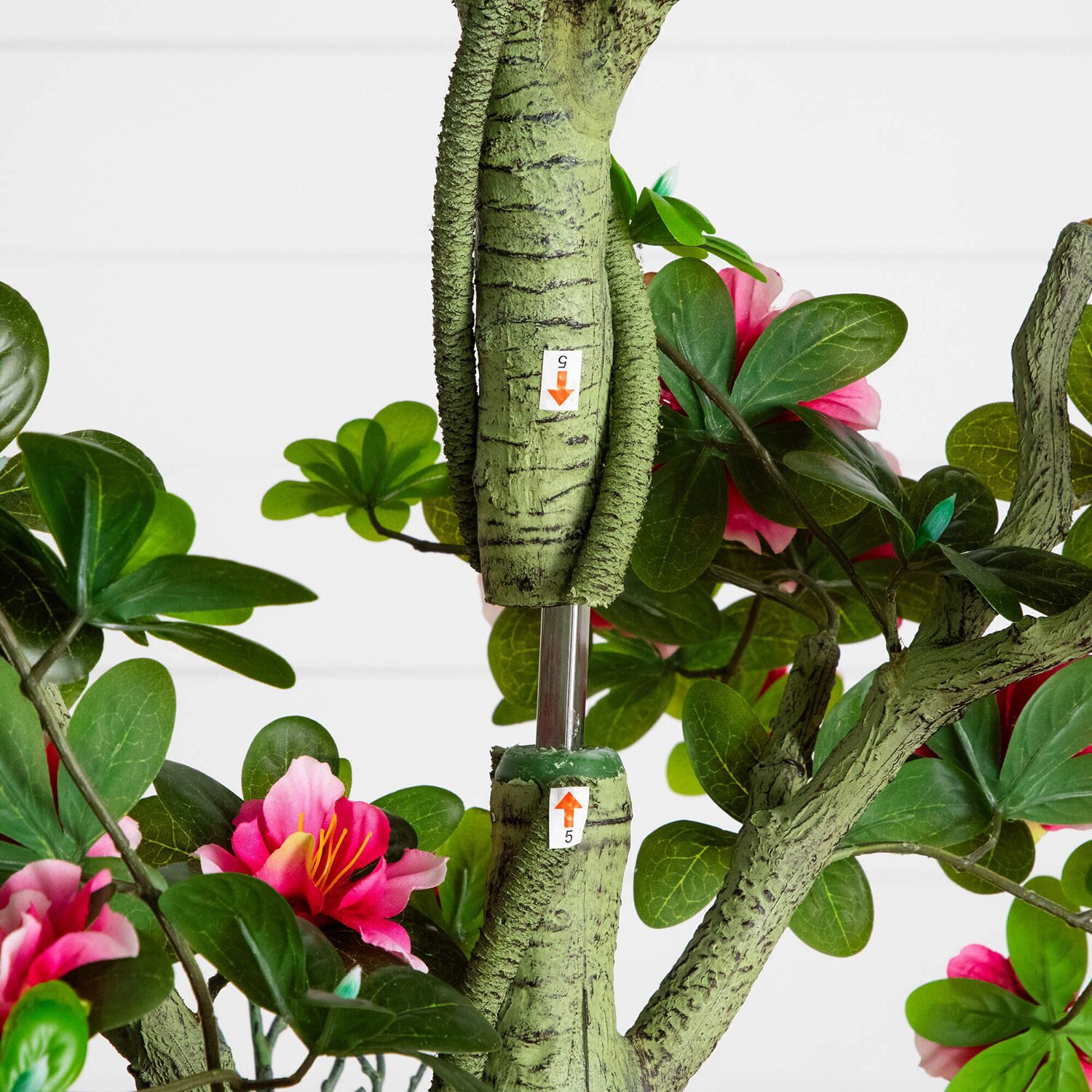 Nearly Natural 6ft Azalea Indoor Outdoor Artificial Tree