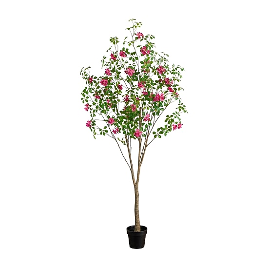 Nearly Natural 7ft Dogwood Indoor Artificial Tree