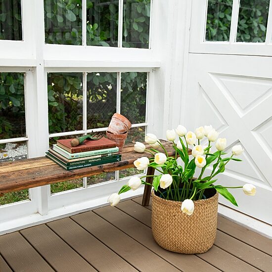 Nearly Natural 2ft Tulip Artificial Plant