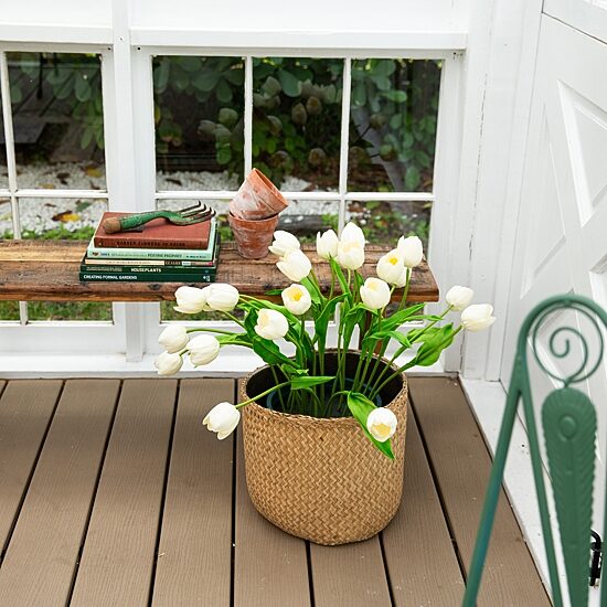 Nearly Natural 2ft Tulip Artificial Plant